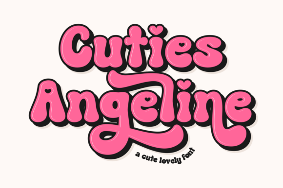 Cuties Angeline Font - Featured Image