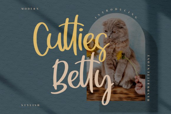 Cutties Betty Font - Featured Image