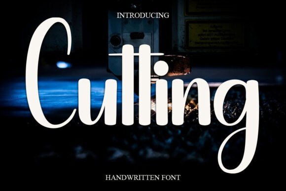 Cutting Font - Featured Image