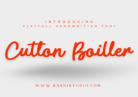 Cutton Boiller Font - Featured Image