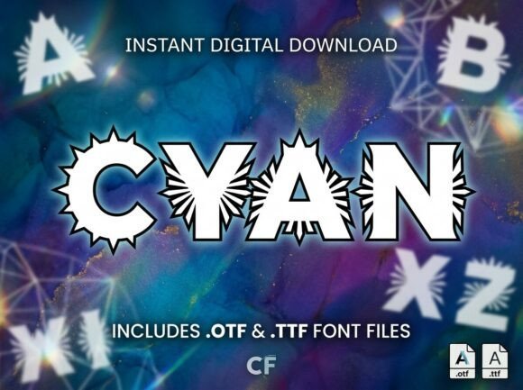 Cyan Font - Featured Image