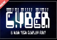 Cyber Font - Featured Image