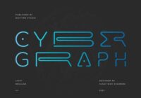 Cyber Graph Font - Featured Image