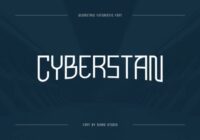 Cyber Stan Font - Featured Image