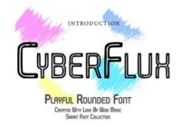 Cyberflux Font - Featured Image