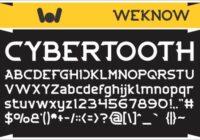 Cybertooth Font - Featured Image