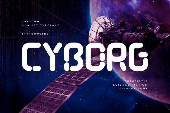 Cyborg Font - Featured Image