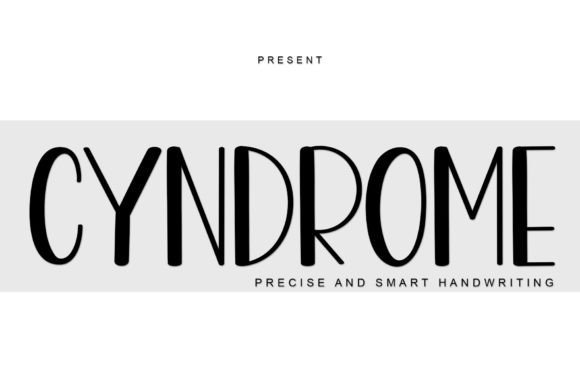Cyndrome Font - Featured Image