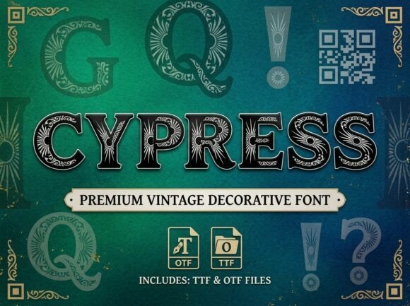 Cypress Font - Featured Image