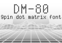 DM-80 Font - Featured Image