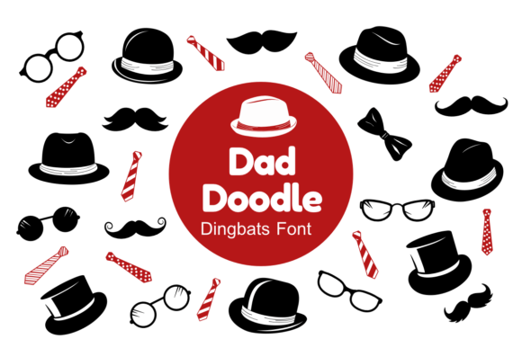 Dad Doodle Font - Featured Image