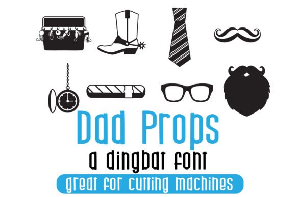 Dad Props Font - Featured Image