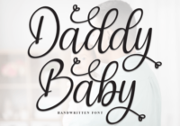 Daddy Baby Font - Featured Image
