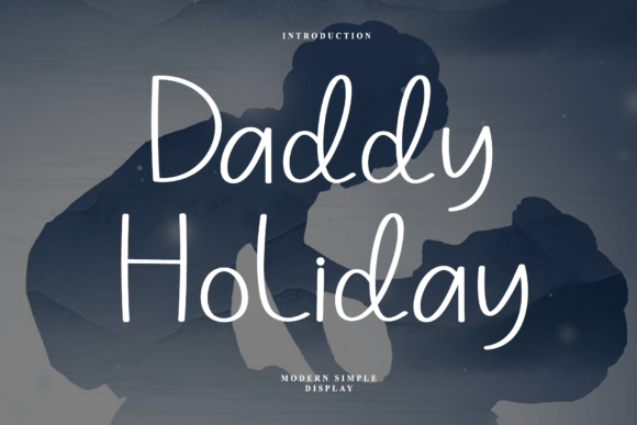 Daddy Holiday Font - Featured Image