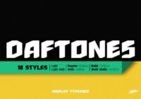 Daftones Font - Featured Image