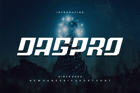 Dagpro Font - Featured Image