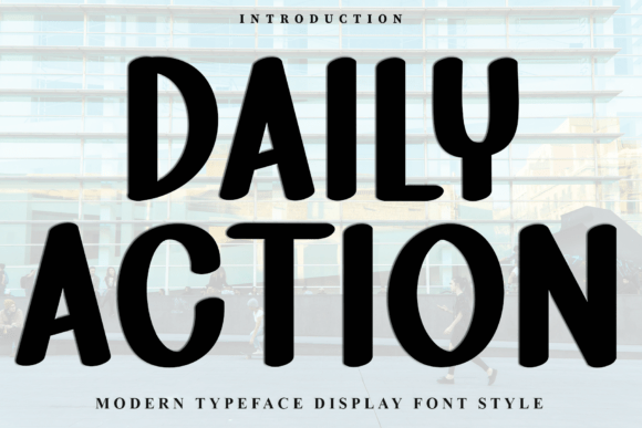 Daily Action Font - Featured Image