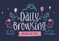 Daily Browsing Font - Featured Image