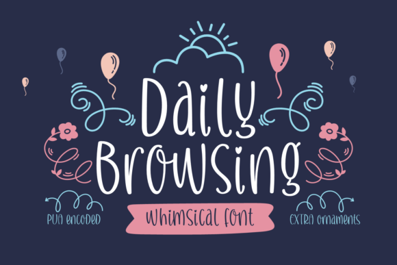Daily Browsing Font - Featured Image