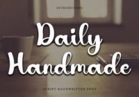 Daily Handmade Font - Featured Image