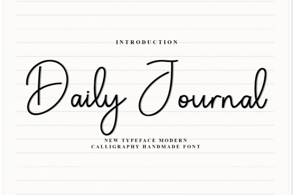 Daily Journal Font - Featured Image