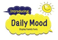 Daily Mood Font - Featured Image