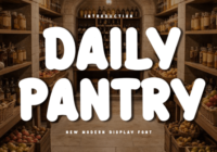 Daily Pantry Font - Featured Image