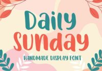 Daily Sunday Font - Featured Image