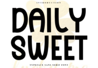 Daily Sweet Font - Featured Image