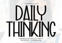 Daily Thinking Font - Featured Image