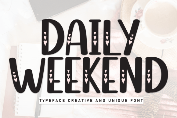 Daily Weekend Font - Featured Image