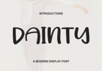 Dainty Font - Featured Image