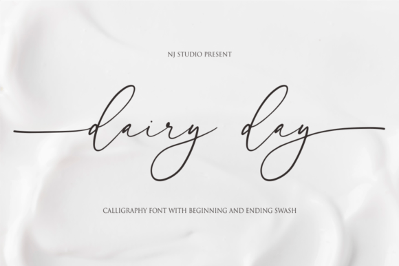 Dairy Day Font - Featured Image
