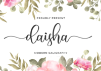 Daisha Font - Featured Image