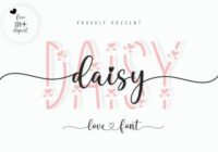 Daisy Duo Font - Featured Image