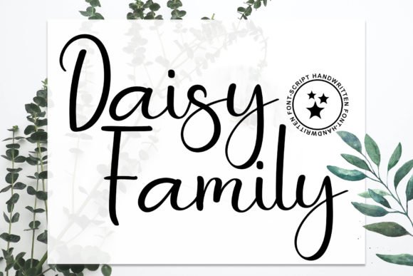 Daisy Family Font - Featured Image