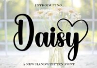 Daisy Font - Featured Image