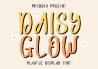Daisy Glow Font - Featured Image