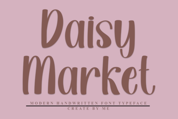 Daisy Market Font - Featured Image
