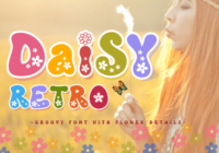 Daisy Retro Font - Featured Image
