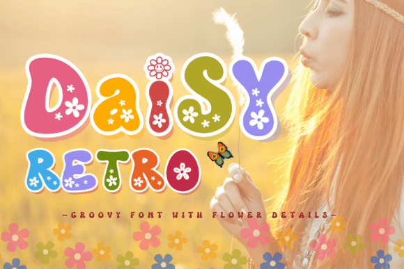 Daisy Retro Font - Featured Image
