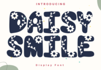 Daisy Smile Font - Featured Image