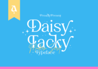 Daisy Tacky Font - Featured Image