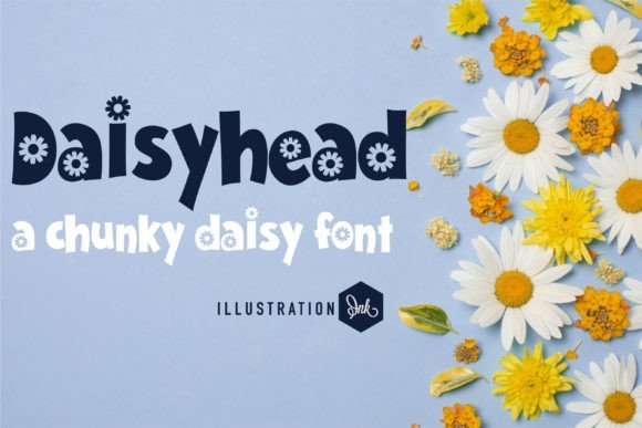Daisyhead Font - Featured Image