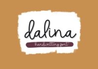 Dalina Script Font - Featured Image