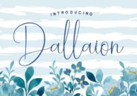 Dallaion Font - Featured Image