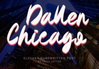 Dallen Chicago Font - Featured Image