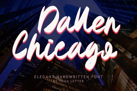 Dallen Chicago Font - Featured Image