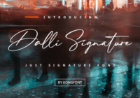 Dalli Signature Font - Featured Image