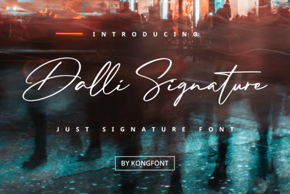 Dalli Signature Font - Featured Image